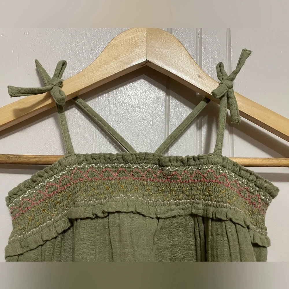 Old Navy olive green romper